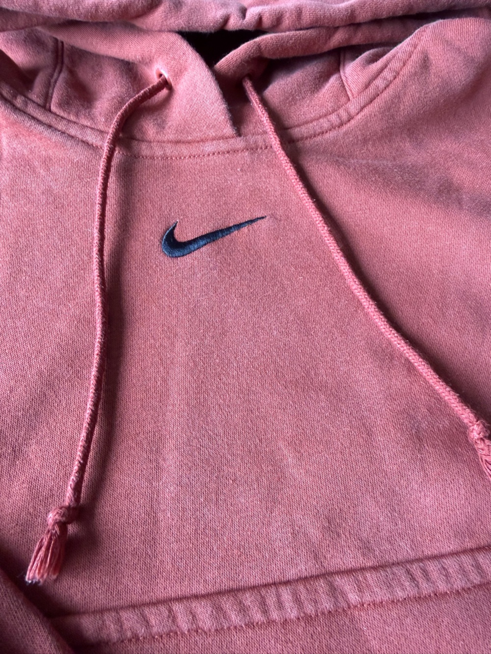 Nike Rust Red Pullover Hoodie - Picture 2 of 7